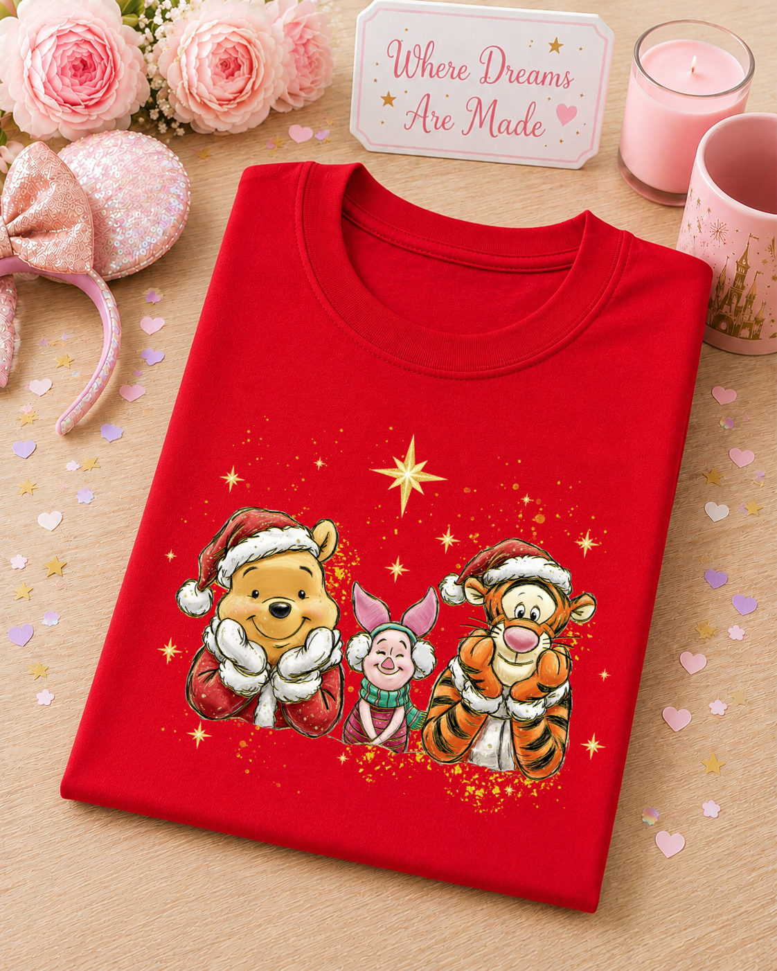 Woodland Friends Christmas T Shirt