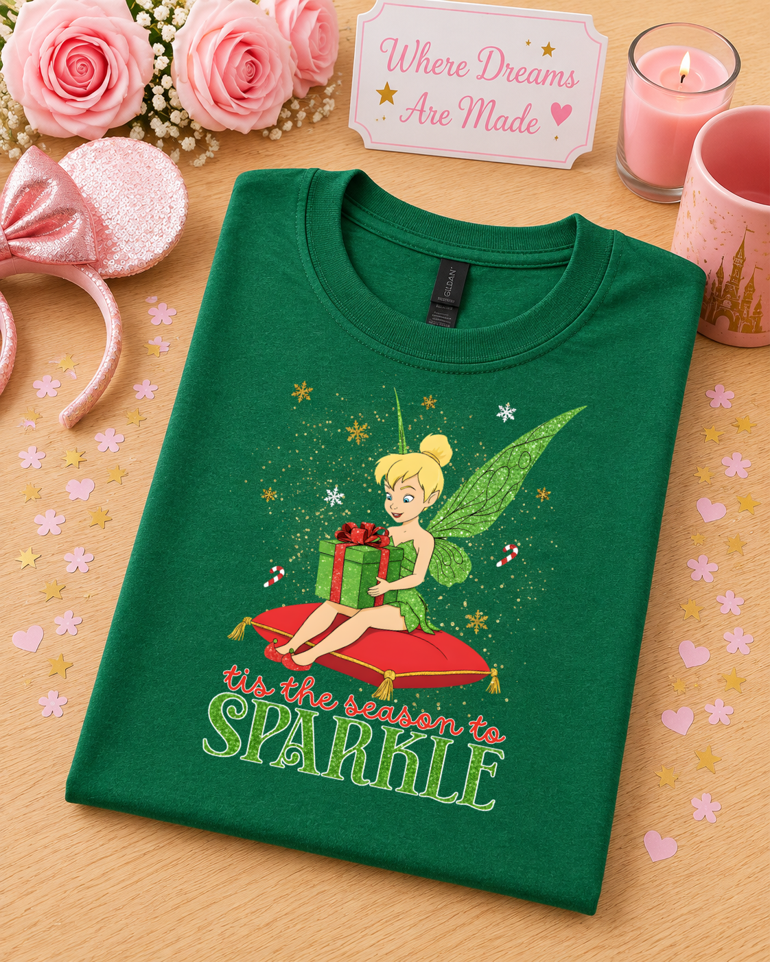 Christmas Fairy T-Shirt – Festive Sparkle Fairy Tee