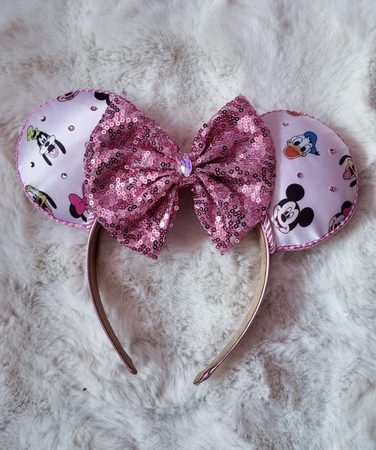 Pink Mickey & Friends Mouse Ears