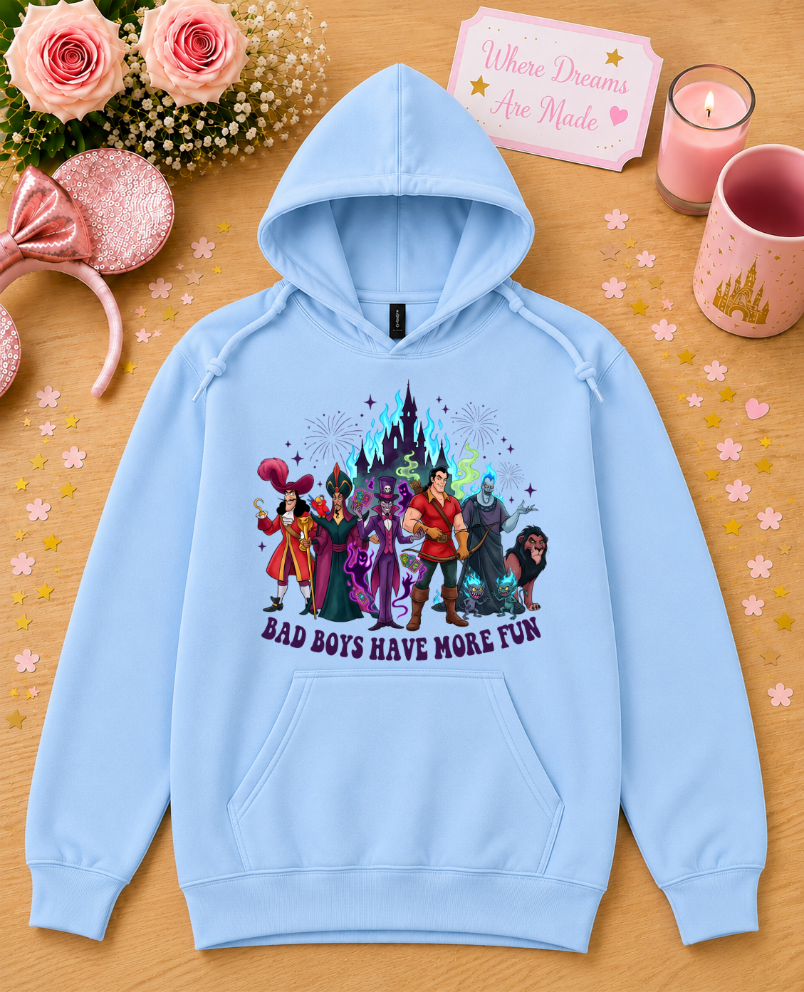 Fairytale Villains Hoodie – Bad Boys Have More Fun Magical Hoodie