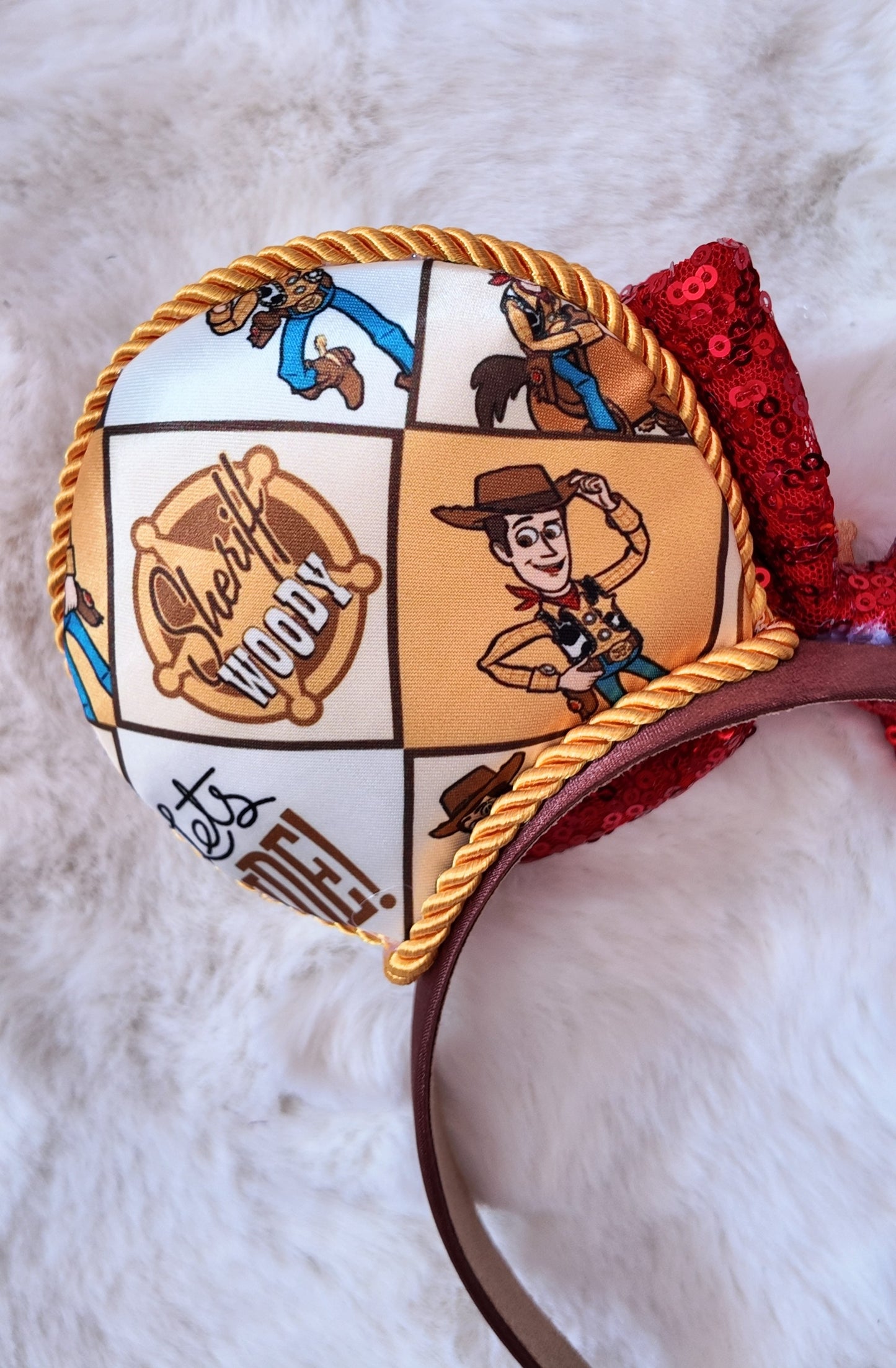 Toy Story Woody Disney Inspired Ears, Sheriff Woody Ears
