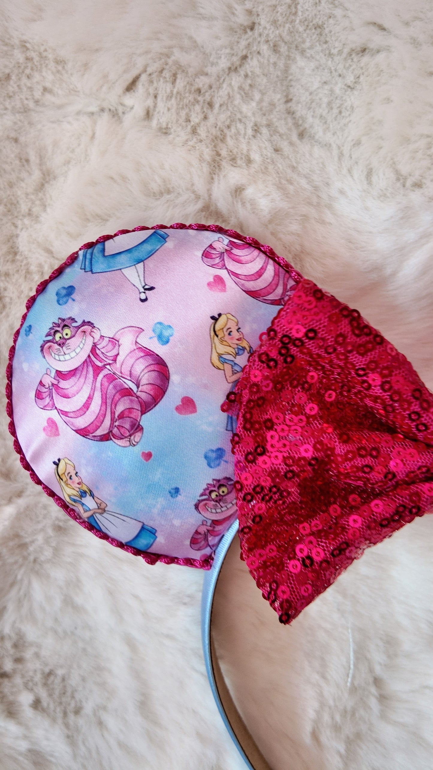 Alice in Wonderland Minnie Ears