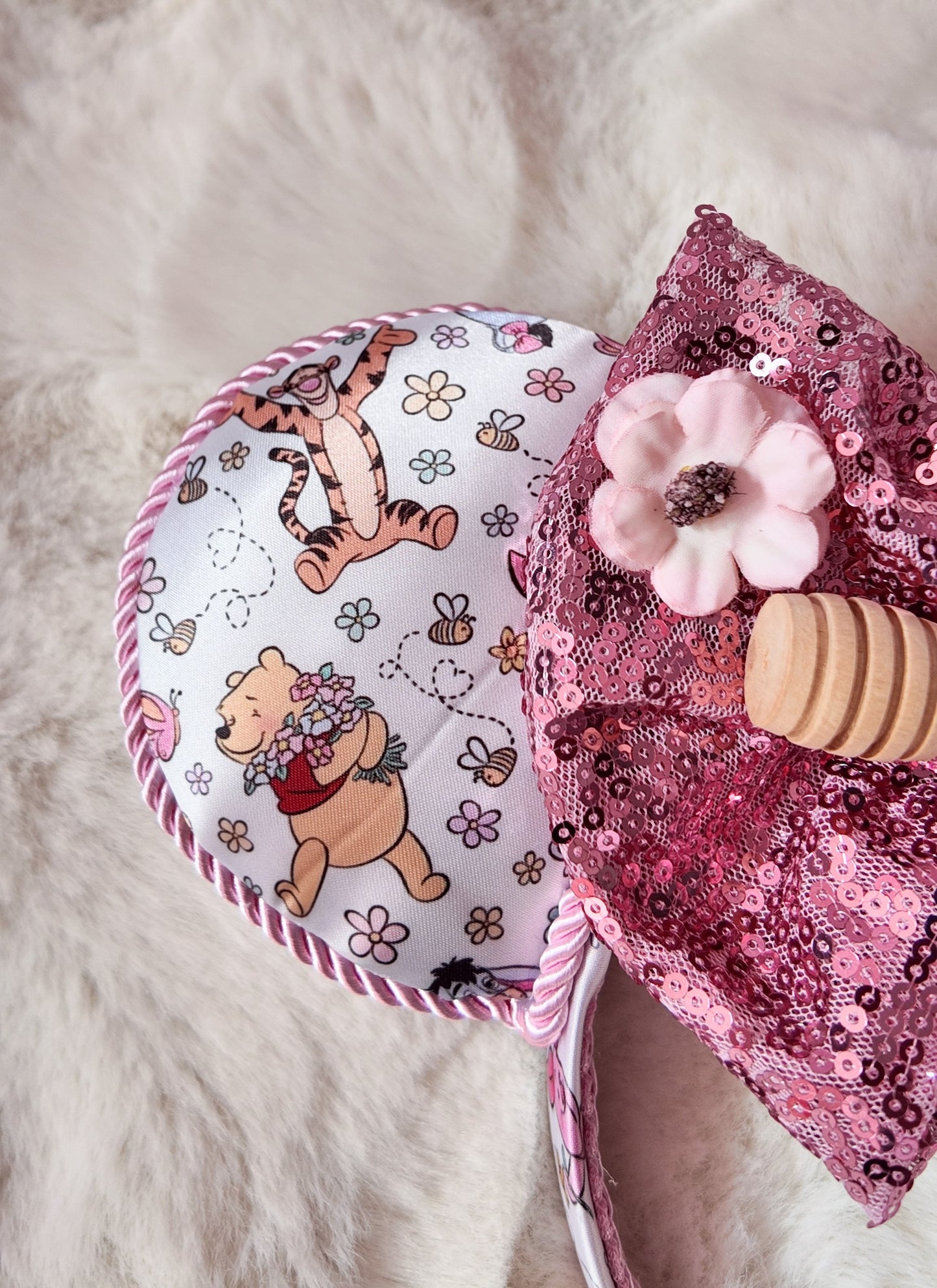 Pink Winnie The Pooh Minnie Ears