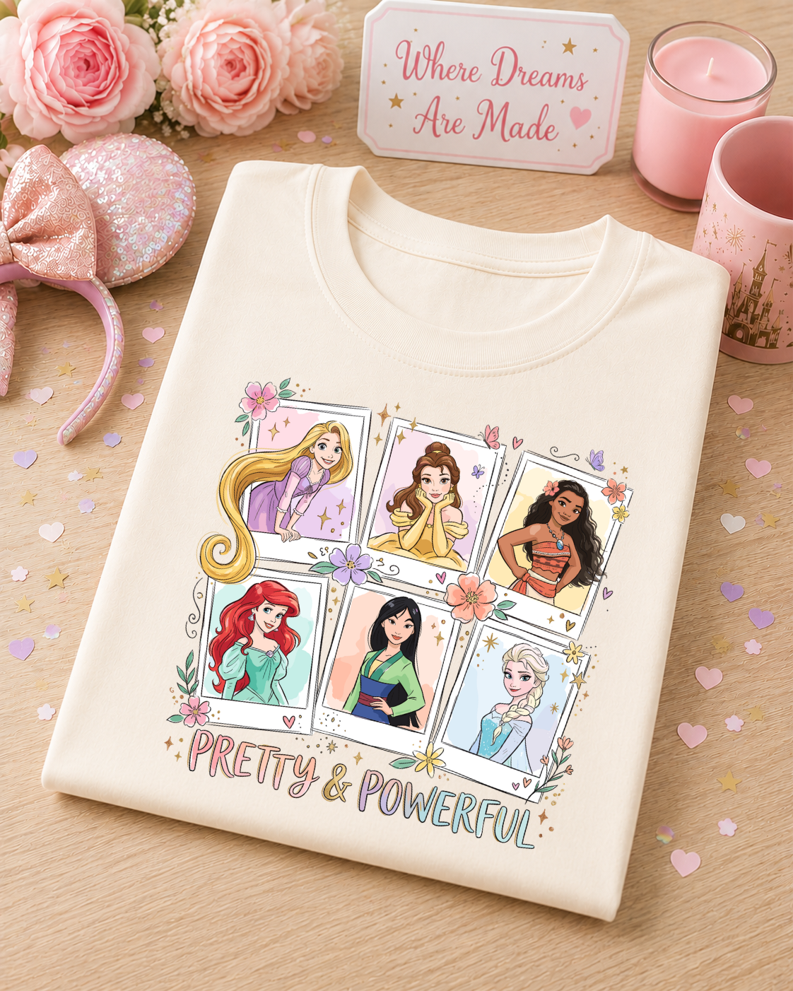 Pretty & Powerful Princess T Shirt