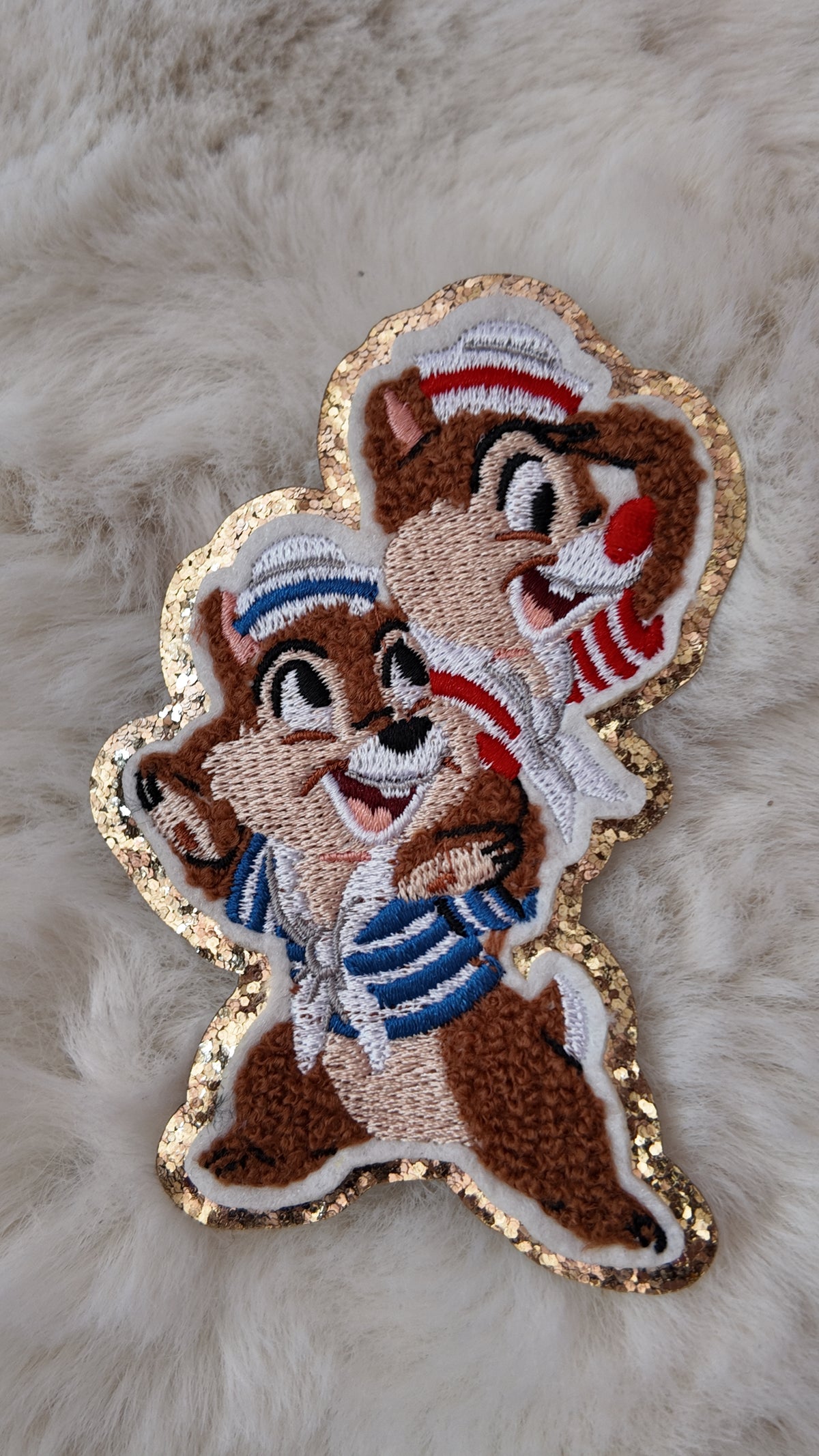 Sailor Duo Chenille & Embroidered Patch – 4.5 Inch