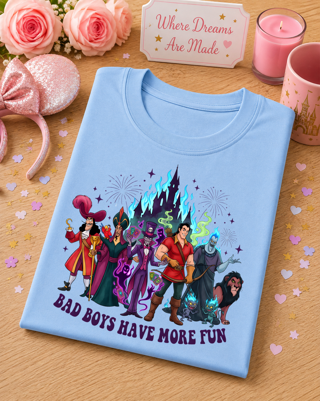 Bad Boys Have More Fun T-Shirt – Fairytale Villains Inspired Shirt