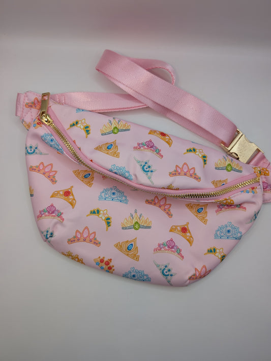 Princess Tiaras Fanny Pack