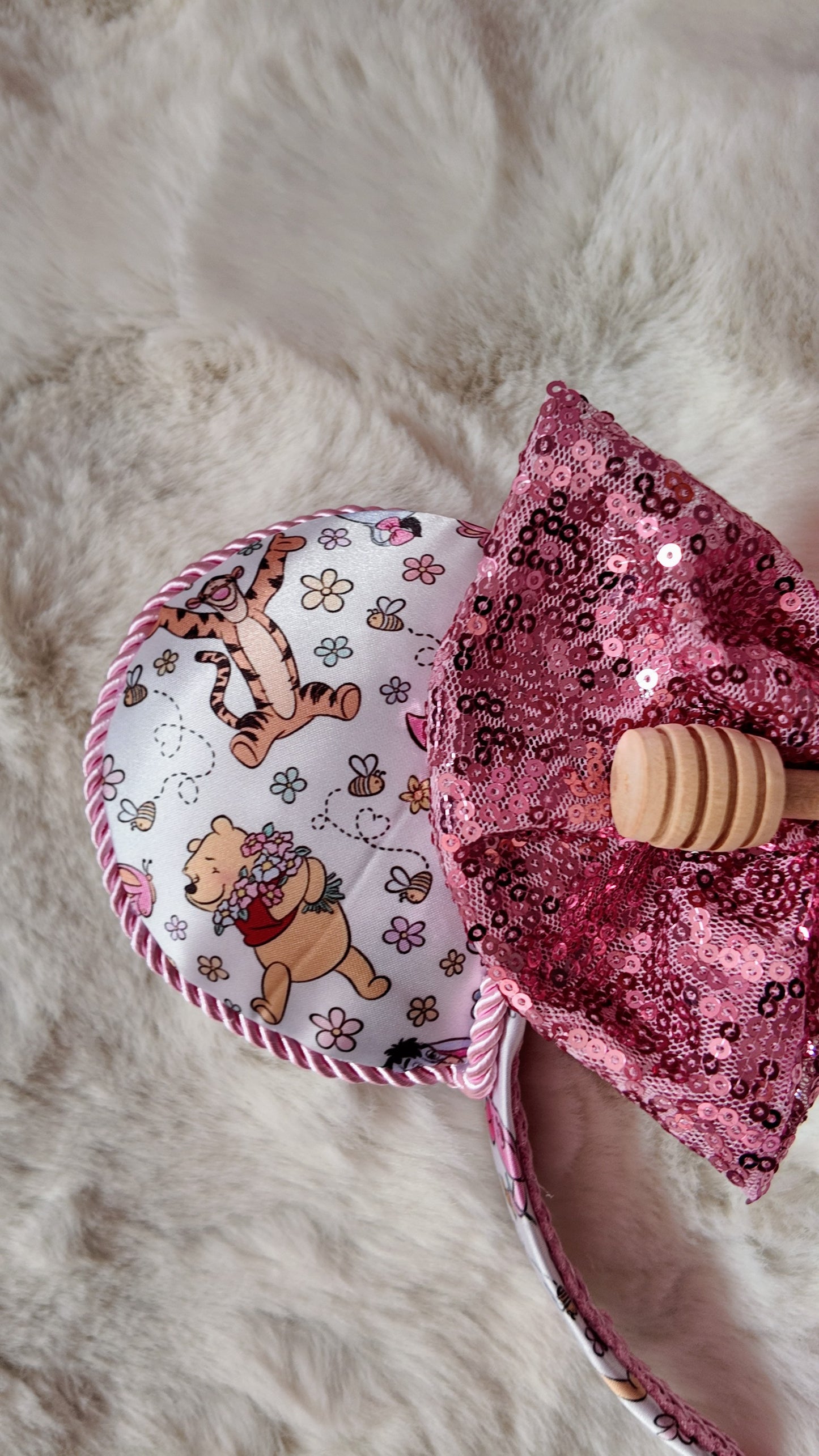 Pink Winnie The Pooh Minnie Ears