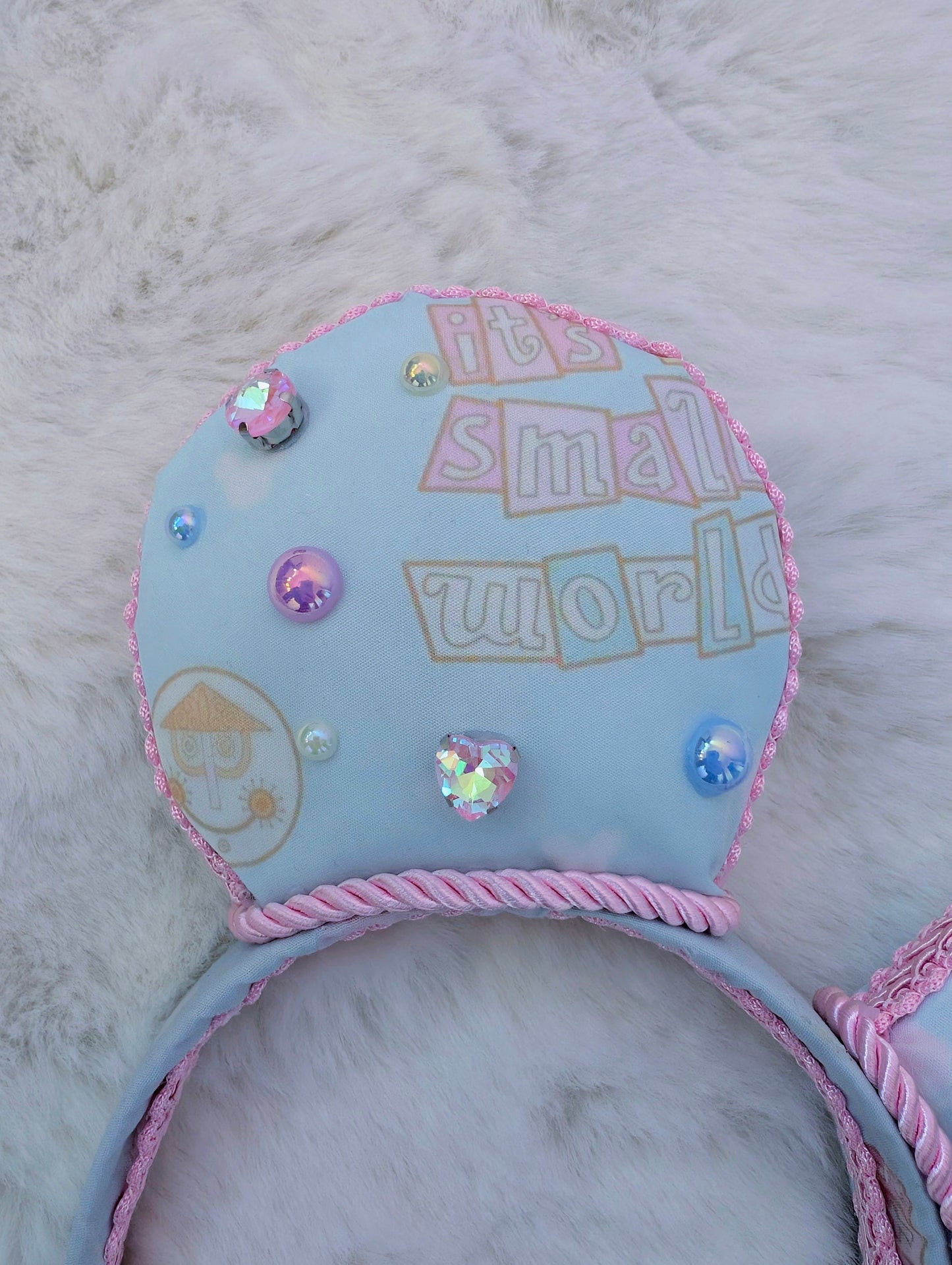 It's A Small World Inspired Minnie Ears Headband