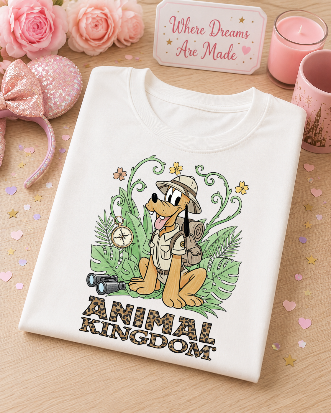 Safari Dog T Shirt