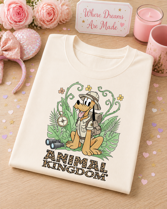 Safari Dog T Shirt