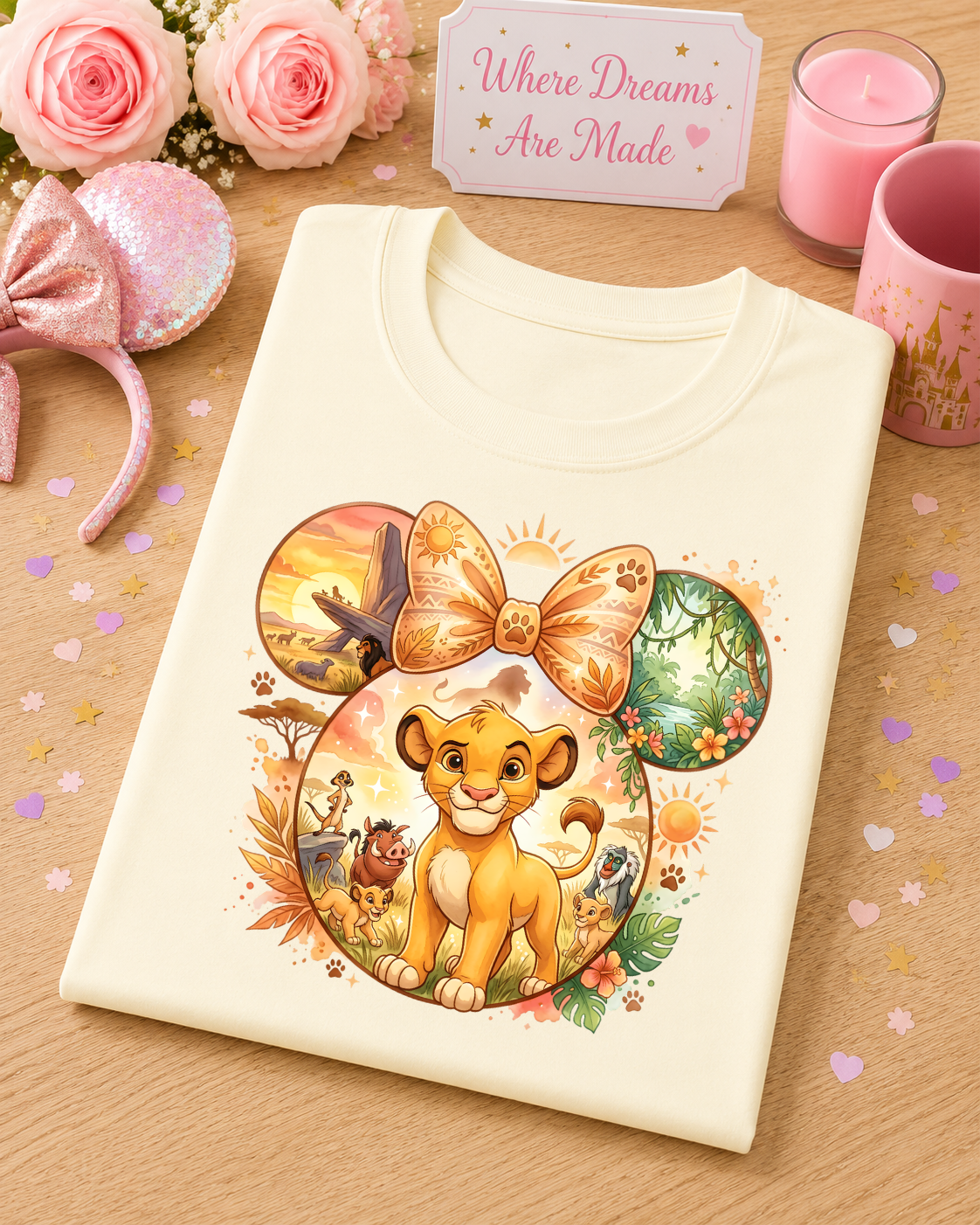 Safari Lion T-Shirt – Savannah Friends & Adventure Design