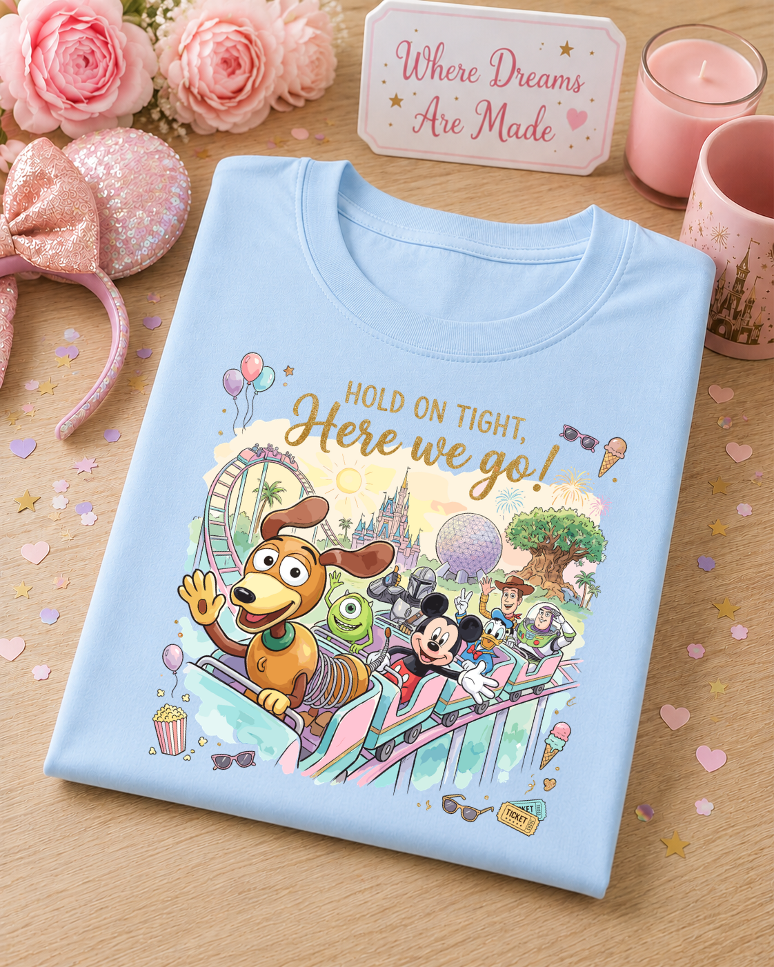 Slink Rollercoaster T Shirt
