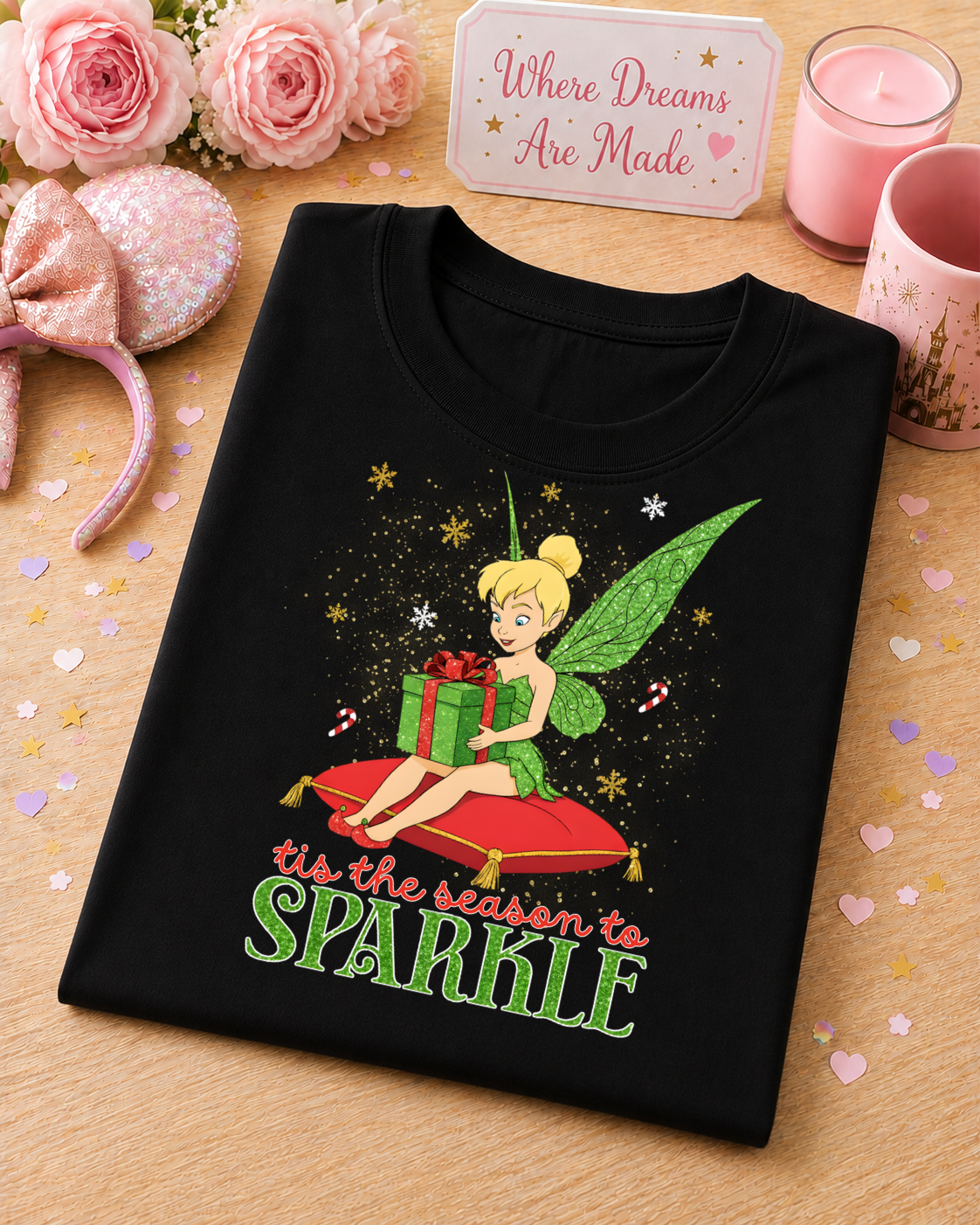 Christmas Fairy T-Shirt – Festive Sparkle Fairy Tee