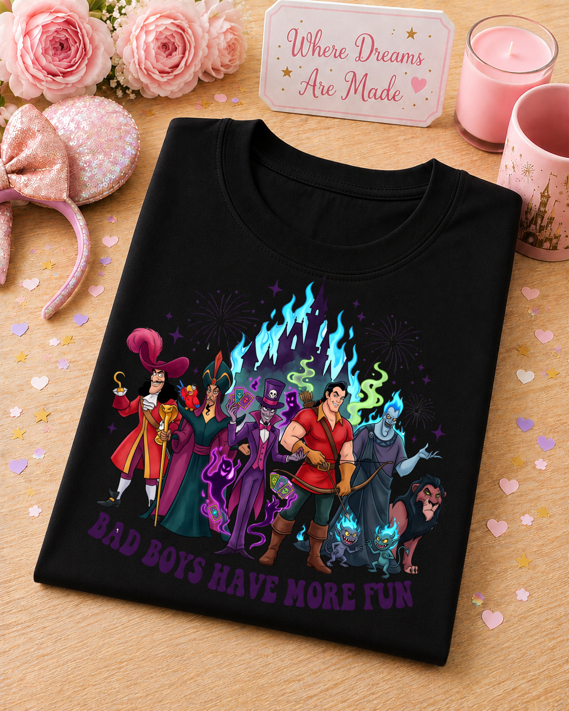 Bad Boys Have More Fun T-Shirt – Fairytale Villains Inspired Shirt